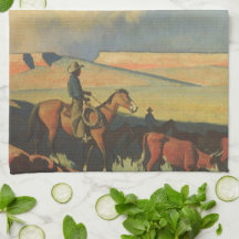 Vintage Cowboys, Open Range por Maynard Dixon