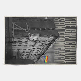 Pano De Prato Vintage San Francisco Kitchen Towel