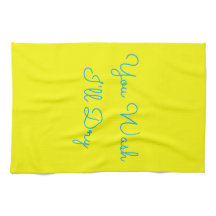 Você lava, eu secarei os pratos, o amarelo azul.