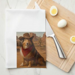 Pano De Prato Western Sheltie