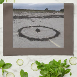 Pano De Prato Zen Beach Kitchen Towel