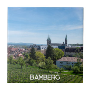 Panorama da antiga cidade histórica de Bamberg, Al