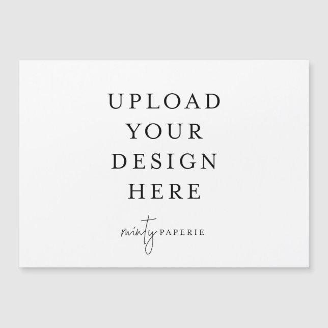 Panorama da placa de magneto 5" x 7" (Frente)