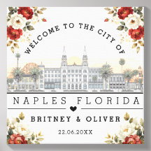 Panorama de Naples Flórida – Favor de casamento pe
