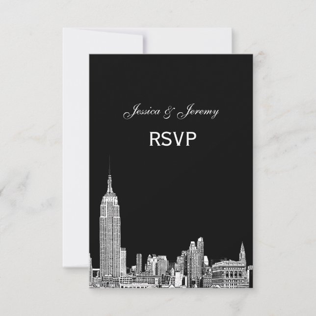 Panorama de NYC 01 Gravado RSVP #2 (Frente)