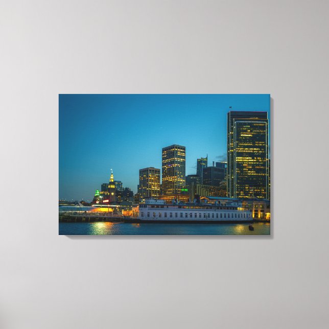 Panorama de São Francisco em Impressão de Tela | L (Frente)
