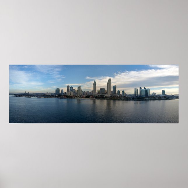 Panorâmica do Poster de San Diego (Frente)