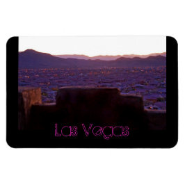 Panorâmica monta Las Vegas Ver o ímã flexível