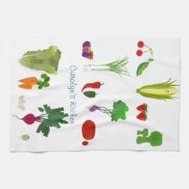 Panos De Prato Comida Feliz Personalizada