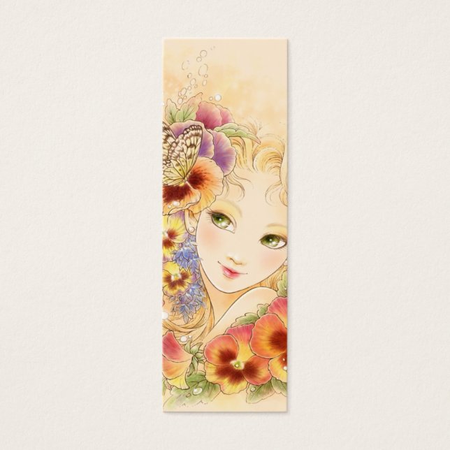 Pansy Bookmark (Frente)