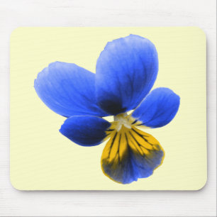 Pansy Mousepad Azul