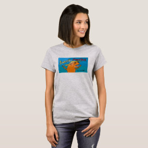 PÂNTANO MONSTER da camisa das mulheres '