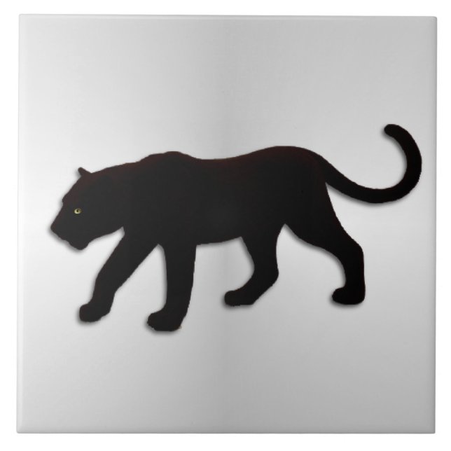 Pantera Negra na Prata (Frente)