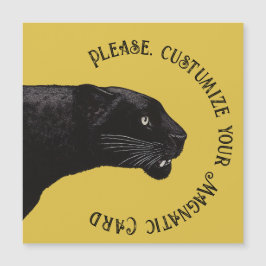 Pantera Negra por Toshi Yoshida Magnatic Card