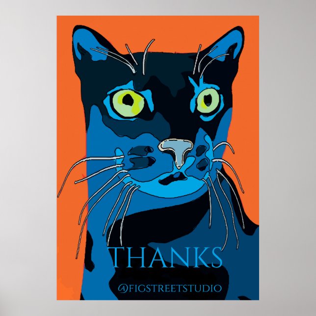 Pantha Negra, Poster (Frente)