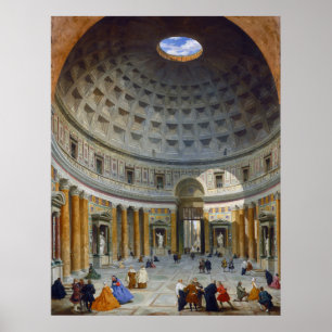 Pantheon, Roma - Giovanni Panini Fine Art Poster