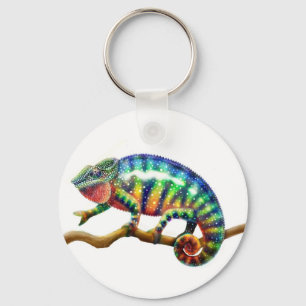 Panther Chameleon Chaveiro