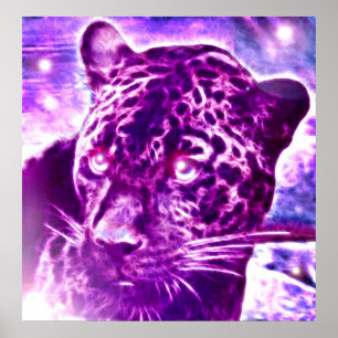 *Panther* Wild Spirit Poster Impressão