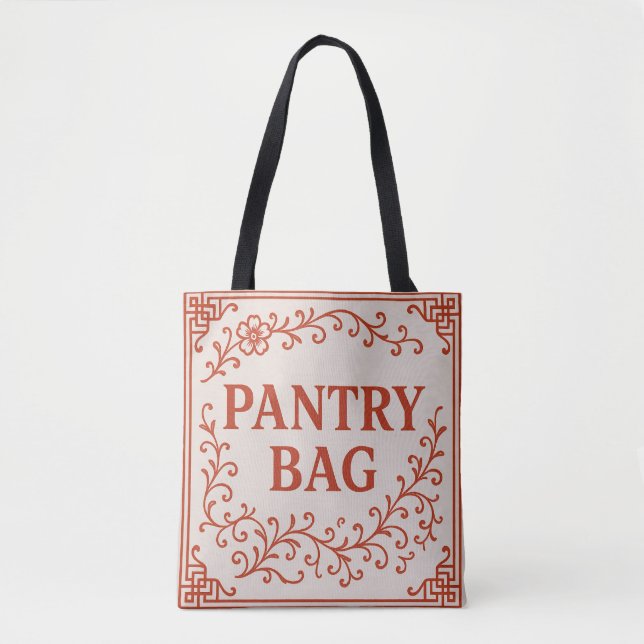 "PANTRY BAG" - BOLSA CHINOISERIE (Frente)