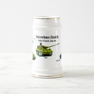 Panzer Caneca de cerveja Kursk 1943