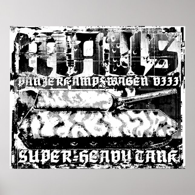 Panzer VIII Maus Poster (Frente)