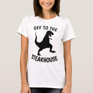 Pão de bife, camisetas de estrada STEAKHOUSE