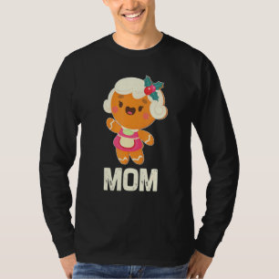 Pão de Gengibre Mãe Engraçado Cookê Cookê Camisa d