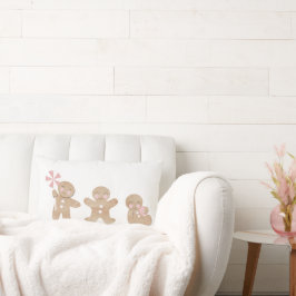 Pão de Gengibre Rosa Almofada de Natal