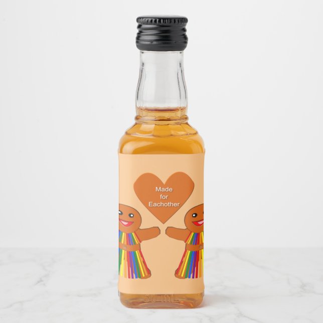 Pão de Natal lésbico Casal feminino (Frente)