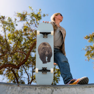 Pão de skate de urso grizzly