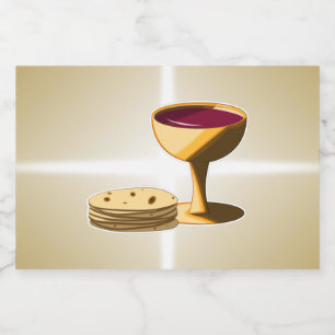 Pão sem fermento e vinho A última Páscoa de jantar