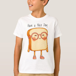 Pão Tony Tenha um Bom Dia – Camiseta de Pão Fofo