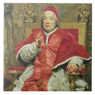 Papa Clemente XIII (1693-1769) (óleo em canvas)