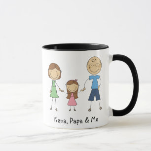 Papá e mim de Nana caneca