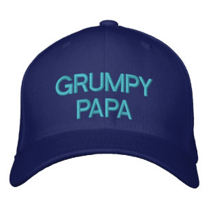 PAPA GRUMPY - Boné personalizável por eZaZaleMan