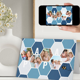 Papa Honeycomb Foto Colagem 5 Foto Cartão de Anive