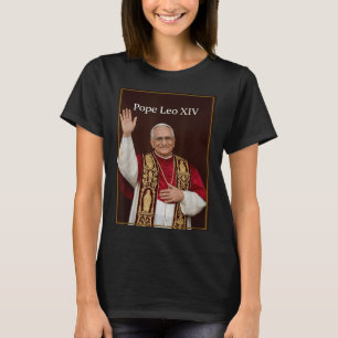 Papa Leão Xiv - Camisa Leo Xiv do Papa Deus abenço