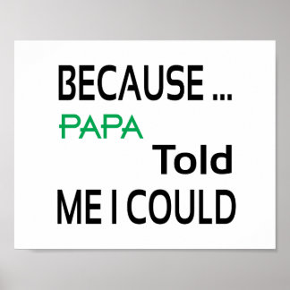 Papa Poster (tamanho padrão da imagem)