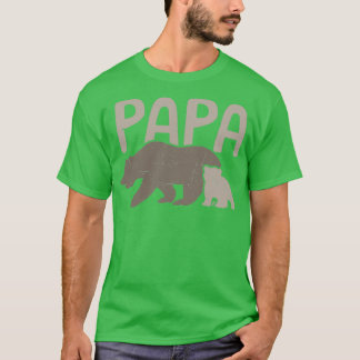 Papa Urso Camisa Papá De Um Presente 2
