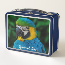 Papagaio Azul Personalizado e Amarelo