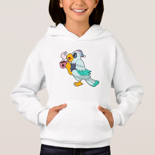 Papagaio com Taça de Café (Frente)