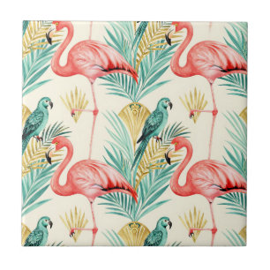 Papagaio Flamingo Tropical da Selva