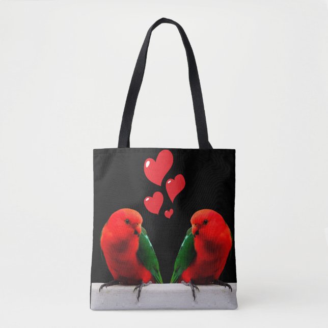 Papagaios no Amor Tote Bag (Frente)