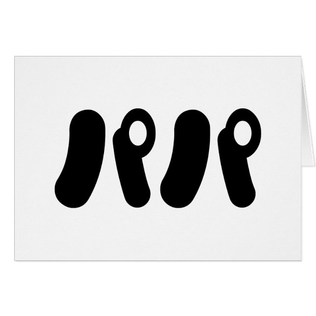 Papai パ パ japonês | Cartão de línguas Nihongo (Frente Horizontal)