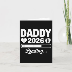 Papai 2026 Anúncio de Gravidez Carregando Novo Pai