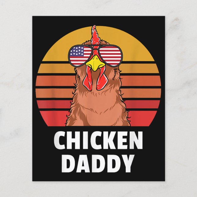 Papai da Galinha Fazendeiro Amante de Frango  (Frente)