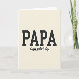 Papai Destemido Cartão Feliz Dia dos Pais