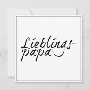 Papai favorito - escrita preta 00001