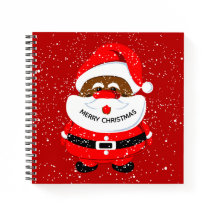 Papai Noel Africano Americano, feriado de Natal