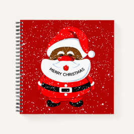 Papai Noel Africano Americano, feriado de Natal